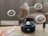Aromatherapy Humidifier - Umbrella Humidifier - 300ml Rotating Humidifier for Bedroom with Remote V1188-MS-313-0619
