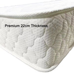 Premium 5 Zone Pocket Spring Foam Mattress Medium Firmness 22cm - Queen V255-MATT-Q