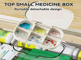 3-Tier Medicine Storage Box, Portable Dustproof,Multi-Layer Storage,Family Size Organizer for Home V1370-AZ4-07740