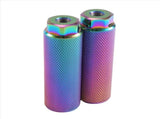 4 Pcs Aluminum Alloy Stunt Peg for Bike 3/8Inch Axlerest-Lever Cylinder Grip Non-Slip Axle V1192-AZ-W-22550