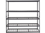 Storage Shelving Unit, 5-Tier Adjustable, 2000 lbs Capacity, Heavy Duty Garage Shelves Metal V952-XLZLKHJCL24DXIG4AV0
