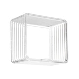 Doll Display Box House Room Dollhouse Cabinet Storage Case Transparent with Magnetic Door V1294-YM0901-3117230120711
