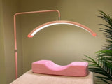 Pink Half Moon Floor Fill Lamp for Salon Tattoo Eyelash Makeup Beauty LED Lash Light V201-QHGMMOREONE051