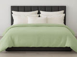 100% Cotton Muslin Duvet Quilt Cover Set w/ 2 Pillow Cases in Pastel Green - Double V563-MUSLIN_DVT_GRN-DOUBLE