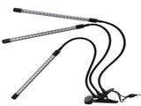 Indoor Plants Grow Light 5V USB Powered Adjustable Gooseneck Timing Garden Growth Lamp V1294-YM0901-3111210184411