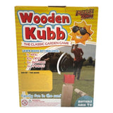 Wooden Kubb Set - Outdoor Classic Swedish Skittle Garden Game Kids V238-SUPDZ-39833402409040