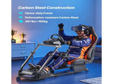 Racing Wheel Stand, Heavy-Duty Simulator Cockpit Steering Stand with Dual-Rail Dual-Arm, Fit V952-ZXZCSGSBWXSQX8MP1001V0