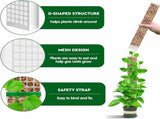 6 Pcs 24 Inch Plastic Moss Pole for Plants Monstera, Stackable for Indoor Work with Sphagnum Support V1259-DP01-A-2706