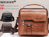 Men's vintage crossbody bag High-quality with multiple compartments, practical and V1105-YABB-04