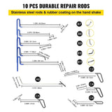 Paintless Dent Removal Rods Stainless Steel Rod Tool Kit 89pcs Dent Repair V952-QCAHXFQ89220VAUP2V3