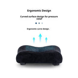 Thick Memory Foam Office Chair Arm Pads - Office Chair Armrest Covers Provide Elbow Cushion and V1192-AZ-W-2749