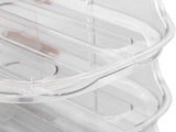 3 Layer Automatic Rolling Egg Storage Box Egg Organizer Egg Storage Container with Lid for V1294-YM0901-3118240203712