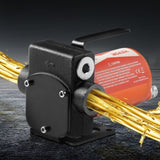 VEVOR Fuel Transfer Pump 12V 5.3 GPM 1/10 HP Diesel Pump with Auto Fuel Nozzle V952-FBBMG37GPM11Y1A3HV9