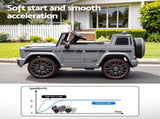 Kids Electric Ride On Car G63 Toy Cars Remote Control Grey RCAR-AMG63-LS-GY