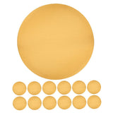 20Pcs Plated Gold Cake Cardboard Round Cake Layers Paper Board Waterproof and Greaseproof V1369-AZ3-W-21971