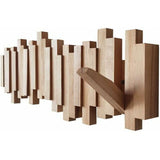 Modern Wall Mounted Coat Rack, Solid Wood Corner Hanger for Bedroom Wall Mounted Household Coat Rack V1237-ZY-715-304
