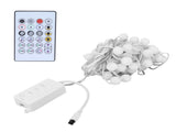 5V RGB Light String IP65 10m WIFI Intelligent Decorative Lamp with 24Key Remote Control V1294-YM0901-3119210062211