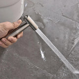 Bidet Sprayer Set Bathroom Hygiene Toilet Sprayer Personal Cleansing - Silver - Size 01 V1106-DSZ-001-100-SLR-01