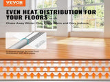 PEX Heat Transfer Plates 1.2m, Radiant Heat Plates for 19mm PEX Pipe, Durable Aluminum & Easy V952-LZCRBSY34PEXDOMGQV0