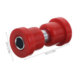 6Pcs Precision Fit Red Leaf Spring Bushing Set for Golf Cart Suspension Repair V1369-AZ3-W-19191