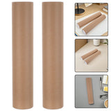 Durable Mailing Tubes, Light Brown ABS, Perfect for Storing Documents V1366-AZ2-W-23803