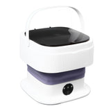 Foldable Washing Machine 10L Capacity Portable Mini Washer for Baby Clothes Underwear Socks V1294-YM0901-3113230277712