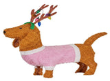 Christabelle 73cm Dachshund Dog Christmas Light Up Display Pine Cone Lights Outdoor Indoor Xmas 112_MHA711