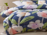 Accessorize Bella Blue Floral 3 Piece Comforter Set Double V442-HIN-COMFORTER-BELLA-BLUE-DS
