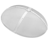 Fire Pit Spark Screen Round 30", Reinforced Heavy Duty Steel Metal Cover, Outdoor Firepit Lid, V952-HKWZ201BXGYXDX8F7V0