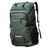 Capacity 80L Mountaineering Backpack Waterproof Outdoor Running Bag Bag Large Capacity Riding Bag V1369-AZ3-W-15881