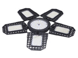 LED Garage Lights Super Bright 2994 Luminous Flux 6000K LED Shop Light with 6 Deformable Panels V1294-YM0901-3119240148012