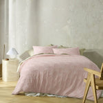 Accessorize Orion Blush Cotton Quilt Cover Set King V442-HIN-QUILTCS-ORION-BLUSH-KI