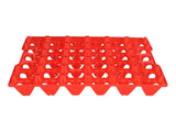 5PCS Plastic Egg Flats 30 Cell Egg Crates Holder Tray for Storage Transportation Home Farm V1294-YM0714-3111210360711