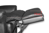 Recliner Lift Heat Massage Armchair Sofa Leather 2 Motor Chair Black V755-SCLC-8301B-2