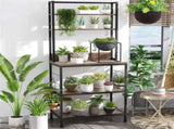 Versatile 5 Tier Kitchen Storage Shelf Stylish and Functional Bakers Rack V767-JJ-ZZ639-V1