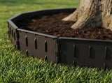 Lambu Garden Edging Lawn Edging Garden Fence 26.7m Modular Black PP PE UM1271-AU