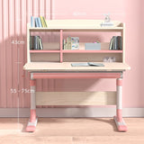 Height Adjustable Children Kids Ergonomic Study Desk 80cm Pink AU V255-ABS005-PINK