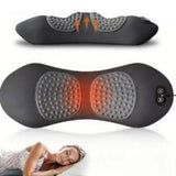 3-in-1 Heated Back Stretcher with Vibration Massage and Traction Lift V1102-M-SHOE-32531-GRAY-13A23939