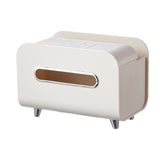 Desktop Tissue Box Multifunction Tissue Storage Dispenser with Phone Holder Remote Control Organizer V1294-YM0710-3117230308311