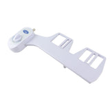 NonElectric Mechanical Toilet Bidet Sprayer Self Cleaning with Single Nozzle Attachment White V1294-YM0901-3112200112312