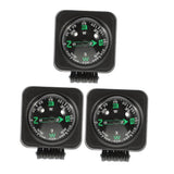 SWETRACE Motorcycle Compass Round Multi ABS 3Pcs Simple Design Adjustable Direction V1189-LWWAL-20260327-03339