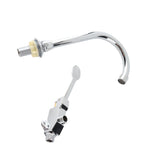 Bathroom Basin Faucet Set Medicine Laboratory Foot Pedal Sink Water Tap Kit Accessory V1294-YM0901-3112200051711