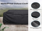 Waterproof Garden Bench Cover for 2 Seater Bench Black, 152 x 107 x 76 cm V1237-ZY-818-118