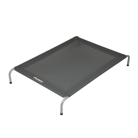 PaWz Elevated Trampoline Pet Bed Dog XL Grey X-Large PT1221-XL-GY