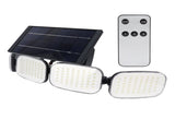 Solar Wall Light Solar Fourhead 200LEDs Wall Lamp for Garden Pathway Courtyard Street V1294-YM0901-3119210089211