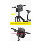 Bike Handlebar Bag,Bike Front Bag Road Bike Bag Bike Frame Bag Bike Basket Bag Bicycle Bag V1192-AZ-W-3098