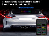 LED Flexible Display APP BT Car Advertising Full Color Intelligent Vehicle Sticker Soft V1294-YM0901-L6717-2