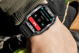 Smart Watches for Men Fitness Tracker with Call Function 100 Sport Modes Flashlight-Black V1263-JX-7660