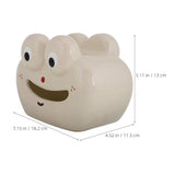 Creative Beige Tissue Holder for Car with Storage for Remote and Phone V1192-AZ-W-27549