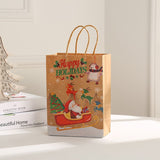 Christmas Gift Bags 30-Piece Set Festive Designs Holiday Gifting Christmas - Red - Size 21-11-27 V1347-130-50002-RED-21-11-27